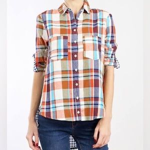 Plaid Top